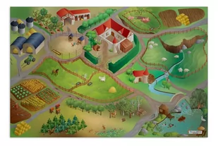 House Of Kids Dywan dziecięcy antypoślizgowy Spiel Circuit może być stosowany w gospodarstwie rolnym z poliestru, od House of Kids, dywan dla dzieci, 100 x 150 cm, wielokolorowa - Dywany dla dzieci - miniaturka - grafika 1