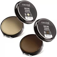 Środki do obuwia i ubrań - Komplet 2x pasta coccine do butów wosk brązowy + bezbarwny - miniaturka - grafika 1