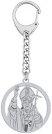 Breloki - Srebrny Brelok Papież Jan Paweł II GRAWER - miniaturka - grafika 1