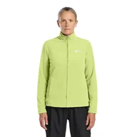 Bluzy damskie - Damska bluza polarowa Jack Wolfskin TAUNUS FZ W cool matcha - XS - miniaturka - grafika 1