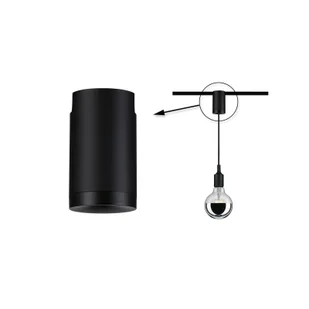 Paulmann URail adapter Universal 100W czarny - Akcesoria do oświetlenia - miniaturka - grafika 1