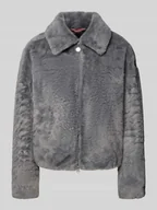 Płaszcze męskie - Kurtka ze sztucznego futra model ‘XAVI’ - miniaturka - grafika 1