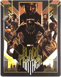 Black Panther (Czarna Pantera) (steelbook) - Fantasy Blu-Ray - miniaturka - grafika 1