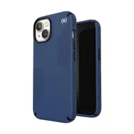 Etui i futerały do telefonów - Speck Presidio2 Grip - Antypoślizgowe etui iPhone 14 / iPhone 13 (Coastal Blue / Black / White) - miniaturka - grafika 1