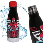 Shakery i bidony sportowe - MARVEL Spider-Man STALOWA butelka NA WODĘ, Bidon ze stali nierdzewnej DLA CHŁOPCA 500ml - miniaturka - grafika 1