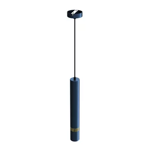 Milagro Lampa wisząca JOKER NAVY BLUE/GOLD 1xGU10 MLP7725 - Lampy sufitowe - miniaturka - grafika 3