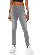 Spodnie damskie - Replay Jeansy damskie Faaby, szary (96 ciemnoszary), 30W x 30L - miniaturka - grafika 1