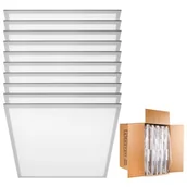 Lampy sufitowe - 10x Panel sufitowy plafon lampa Led 40W kaseton 60x60cm 4000K podwieszany - miniaturka - grafika 1