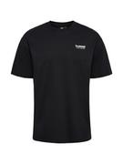 Koszulki męskie - Hummel Koszulka w kolorze czarnym - miniaturka - grafika 1