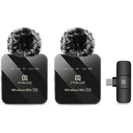 Mikrofony komputerowe - Mikrofon bezprzewodowy PULUZ PU648B (USB-C) - miniaturka - grafika 1