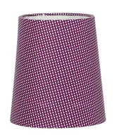 Oprawy, klosze i abażury - Candellux Abażur do lamp PARILLA Fioletowy 77-20109 - miniaturka - grafika 1