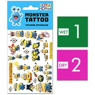 Zabawki kreatywne - TATUAŻE ZMYWALNE DLA DZIECI MINIONKI WZORY ORYGINALNE - miniaturka - grafika 1