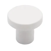 Klamki - Gałka meblowa 2078 Metalowa Biała Matowa - miniaturka - grafika 1