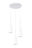 Lampy sufitowe - Light Prestige Solin 3 wiszaca biała LP-181/3P WH - miniaturka - grafika 1