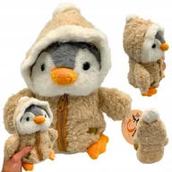 Maskotki i pluszaki - Pluszak Świąteczny Pingwin Pingwinek Maskotka Zimowa Pluszowa Zabawka - miniaturka - grafika 1