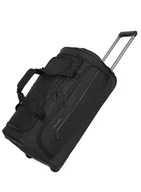 Torby podróżne - Torba podróżna na kółkach Travelite Crosslite M - black - miniaturka - grafika 1