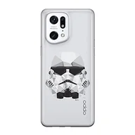 Etui i futerały do telefonów - Etui Szturmowiec 008 Star Wars Nadruk częściowy Przeźroczysty Producent: OPPO, Model: FIND X5 PRO - miniaturka - grafika 1