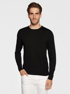 Calvin Klein Sweter Superior K10K109474 Czarny Regular Fit - Swetry męskie - miniaturka - grafika 1
