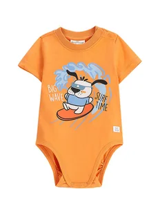 Coccodrillo Body dziecięce WC5112202HBN Pomarańczowy - Body dla niemowląt - miniaturka - grafika 1
