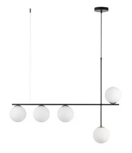 Silia lampa wisząca 5xG9 czarna/biała 33694 - Lampy sufitowe - miniaturka - grafika 1