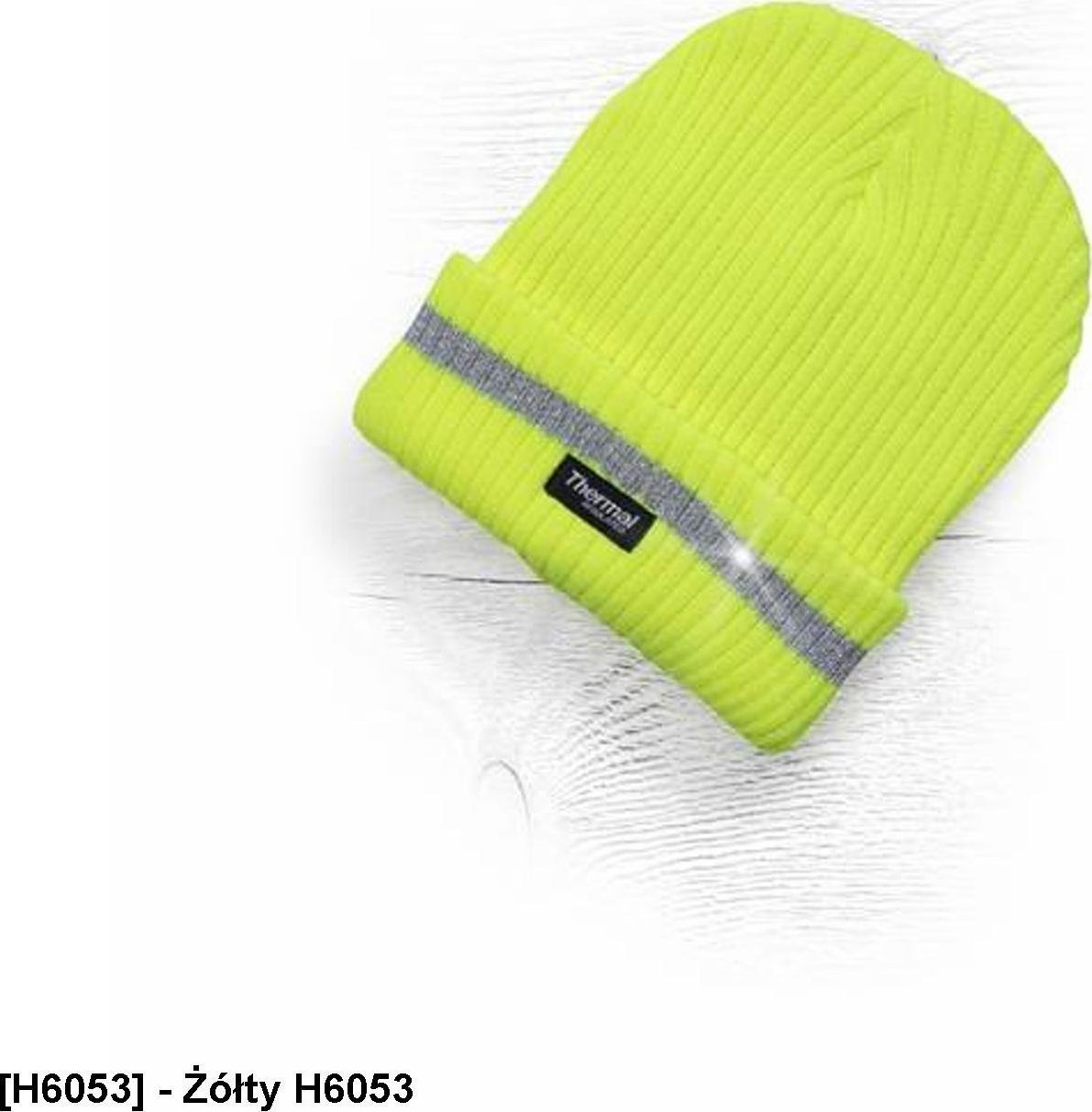 Ardon H6053 - HiViz SPARK - czapka zimowa + polarowa podszewka żółty - Żółty H6053
