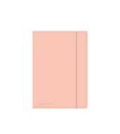 Teczki i skoroszyty - CoolPack, Teczka na dokumenty A4 na gumkę Pastel Powder Peach - miniaturka - grafika 1