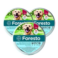 Artykuły przeciw pasożytom - Bayer BAYER Foresto Obroża przeciw kleszczom i pchłom dla psów powyżej 8kg x3 53955-uniw - miniaturka - grafika 1