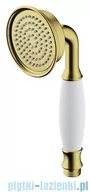 Baterie umywalkowe - Omnires Armance  rączka prysznicowa 1-funkcyjna mosiądz szczotkowany ARMANCE-RBSB - miniaturka - grafika 1