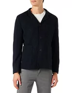 Marynarki męskie - camel active Męska marynarka 442295/8I41, luźny blezer, niebieski (Night Blue), 58 (DE) - miniaturka - grafika 1