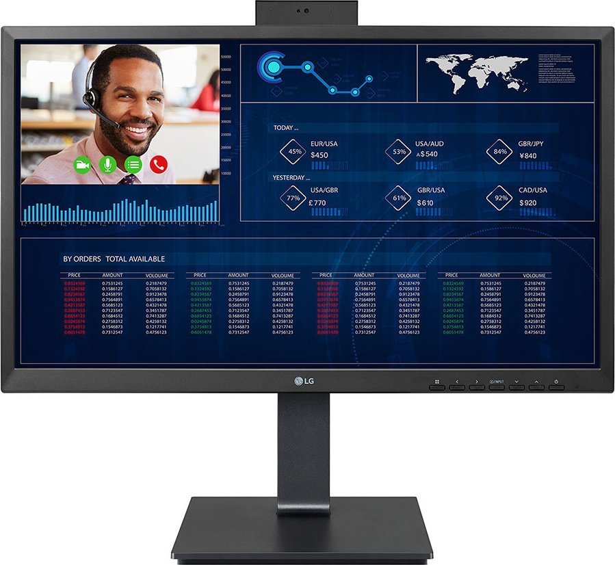 Komputer LG LG Thin Client 24CQ651I-6P.AEU 60,47cm 23,8Zoll Intel Pentium N6005 8GB 16GB eMMC Igel OS black