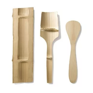 Łyżka do serwowania 25 cm Bambu - bambus organiczny - Lunch boxy - miniaturka - grafika 4