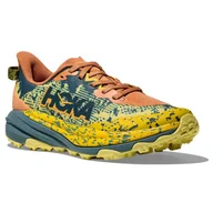 Buty dla chłopców - Buty dziecięce Hoka Y Speedgoat 6 Y Rozmiar butów (UE): 36 2/3 / Kolor: niebieski/pomarańczowy - miniaturka - grafika 1