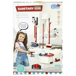 Zestaw do sprzątania dla dzieci 3+ MEGA CREATIVE Uniwersalny - Zabawy w naśladowanie dorosłych - miniaturka - grafika 1
