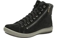 Botki damskie - Legero Damskie botki Tanaro, czarne (czarne) 0000, 37 EU, Czarny czarny 000, 37 EU - miniaturka - grafika 1