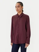 Koszule damskie - Guess Koszula A114 Bordowy Regular Fit - miniaturka - grafika 1