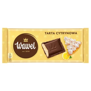 Czekolada nadziewana Tarta cytrynowa Wawel 100g - Czekolada - miniaturka - grafika 1