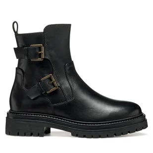 Botki Geox D Iridea D36HRC 00043 C9999 Czarny - Botki damskie - miniaturka - grafika 1