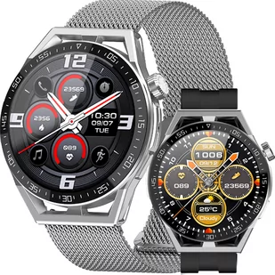 Rubicon RNCE88 Srebrny - Smartwatch - miniaturka - grafika 1
