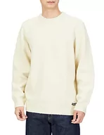 Bluzy męskie - Volcom Męska bluza Ledthem, biała/szara (Whitecap Grey), S, biały/szary (Whitecap Grey), S - miniaturka - grafika 1