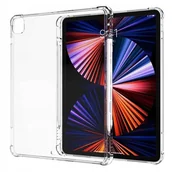 Etui do tabletów - Etui silikonowe TPU z miejscem na rysik do iPad Air 13 (2024) / Pro 12.9 (2018-2022) (Przezroczysty) - miniaturka - grafika 1