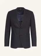 Moda i Uroda OUTLET - Zegna Marynarka Garniturowa Extra Slim Fit Z Lnu blau - miniaturka - grafika 1