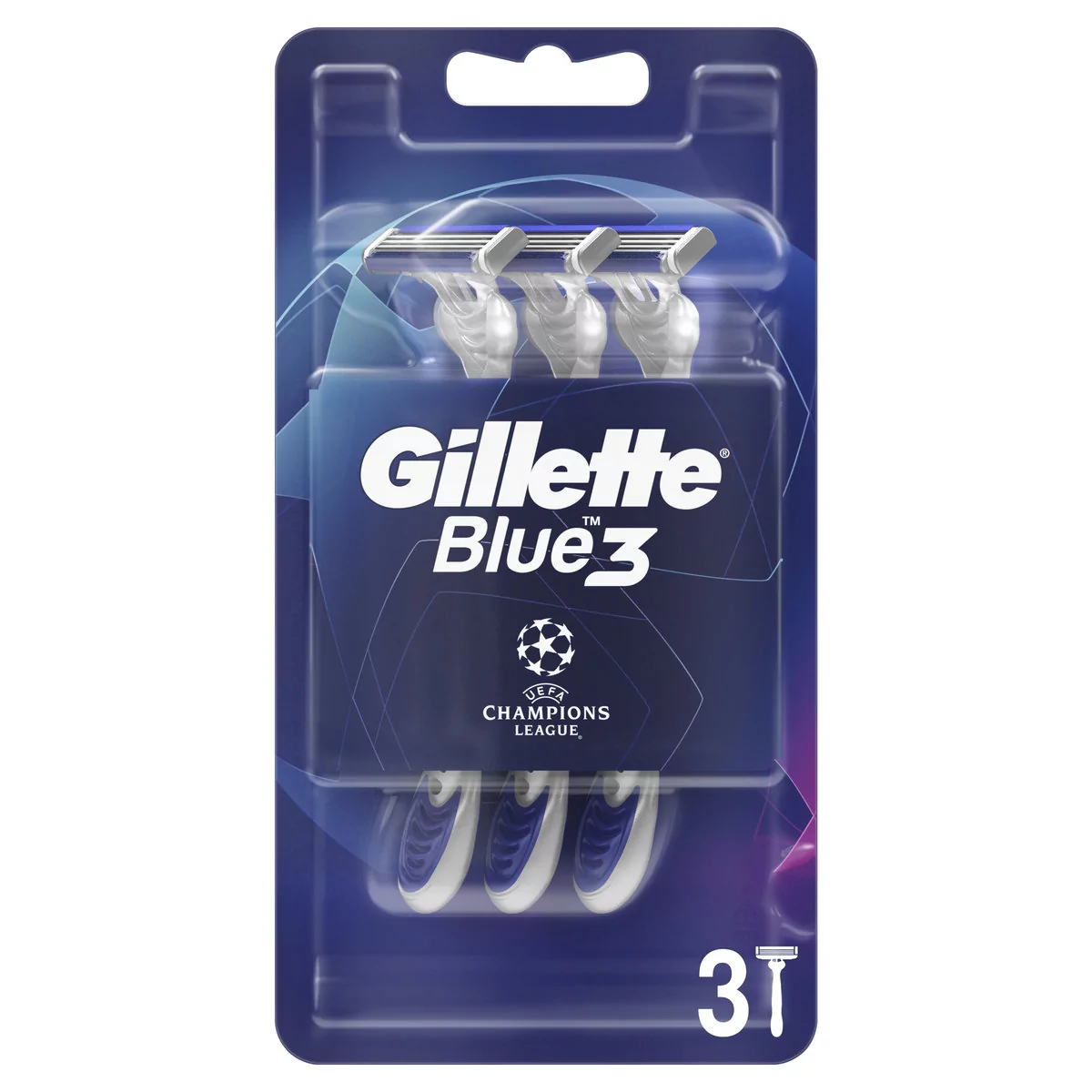 Gillette Blue3 Jednorazowe maszynki do golenia dla