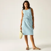 Sukienki - Regatta Sukienka damska Amorie Niebieski, Cotton, Rozmiar: 36 - miniaturka - grafika 1