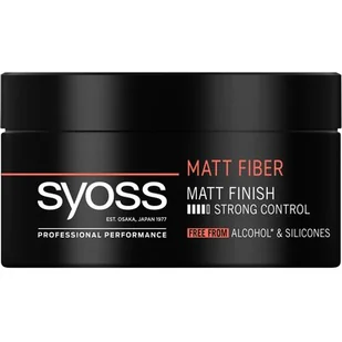 Syoss Matt Fiber pasta stylizująca 100 ml - Kosmetyki do stylizacji włosów - miniaturka - grafika 1