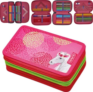 Piórnik Herlitz herlitz TriCase 31 tlg. Bloomy Horse - Piórniki - miniaturka - grafika 1
