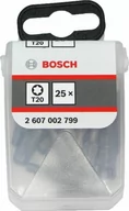 Bity - Bosch Końcówka Wkręcająca EXH T20 x 25mm 25 sztuk 2607002799 2607002799 - miniaturka - grafika 1