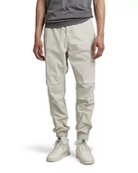 Spodenki męskie - G-STAR RAW Męskie spodnie do biegania RCT Pants, Szary (Oyster Mushroom Gd D21973-d385-d856), 27W - miniaturka - grafika 1