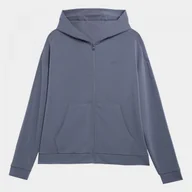 Kurtki i kamizelki sportowe damskie - Damska bluza do jogi 4F H4Z22-BLD041 - miniaturka - grafika 1