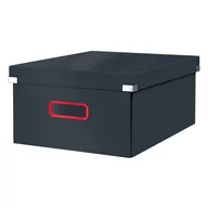 Pudła i pojemniki do przechowywania - Szare pudełko do przechowywania Click&Store – Leitz - miniaturka - grafika 1