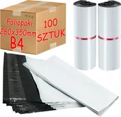 Koperty - Pako Foliopaki Kurierskie Białe B4 260x350mm - 100 szt. - miniaturka - grafika 1